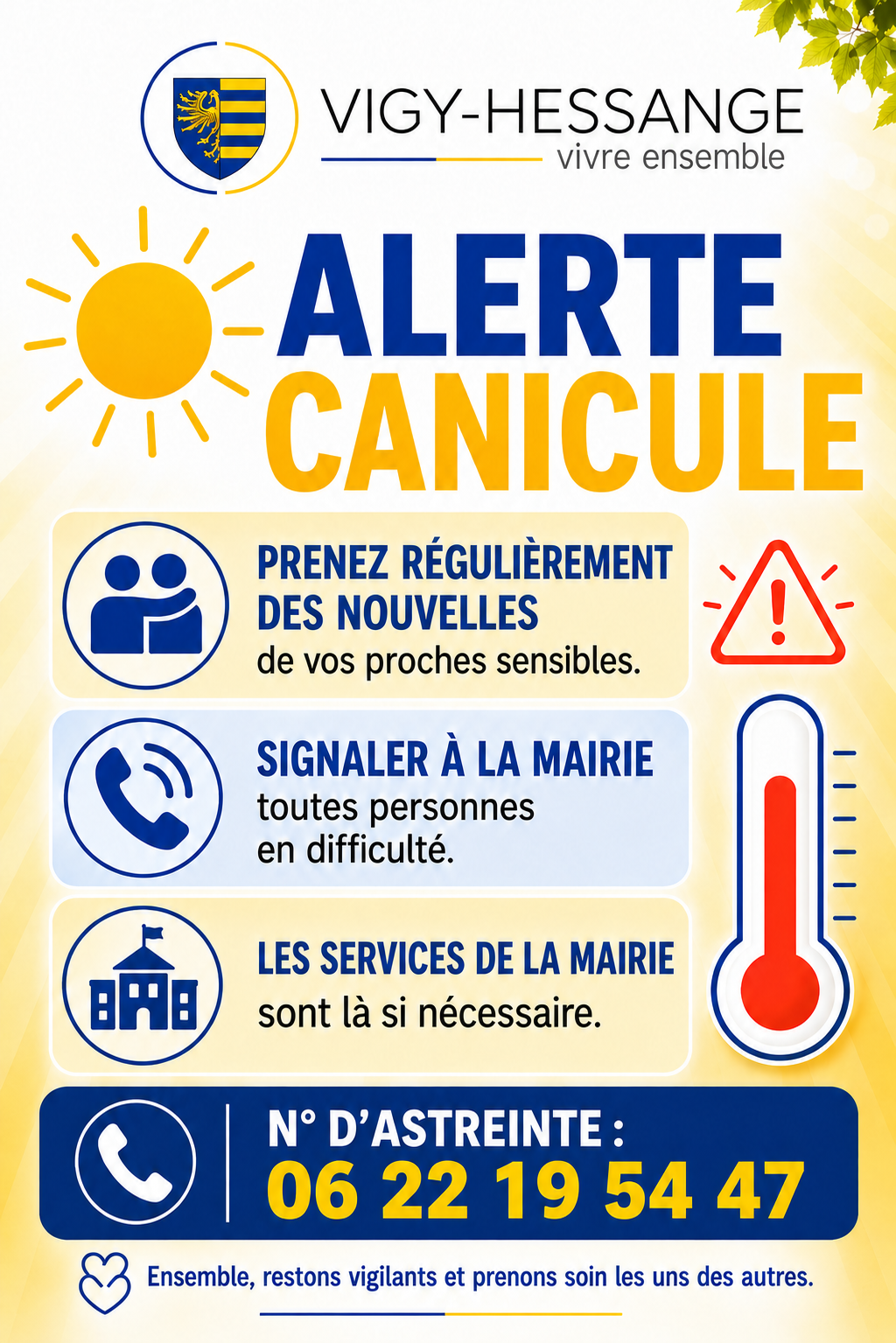 Alerte canicule