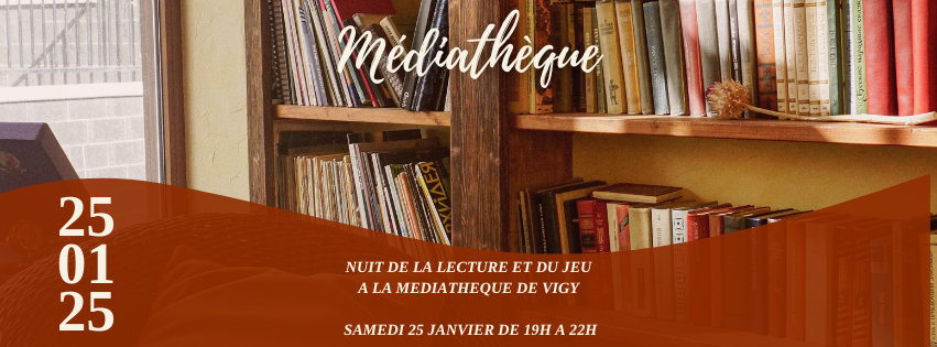 Nuit de la lecture et du jeu à la médiathèque