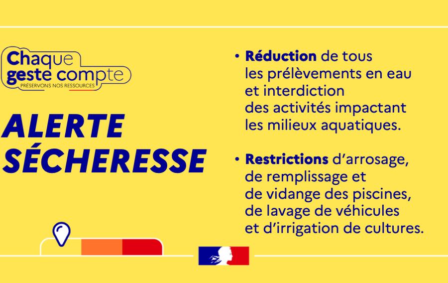 ALERTE sécheresse